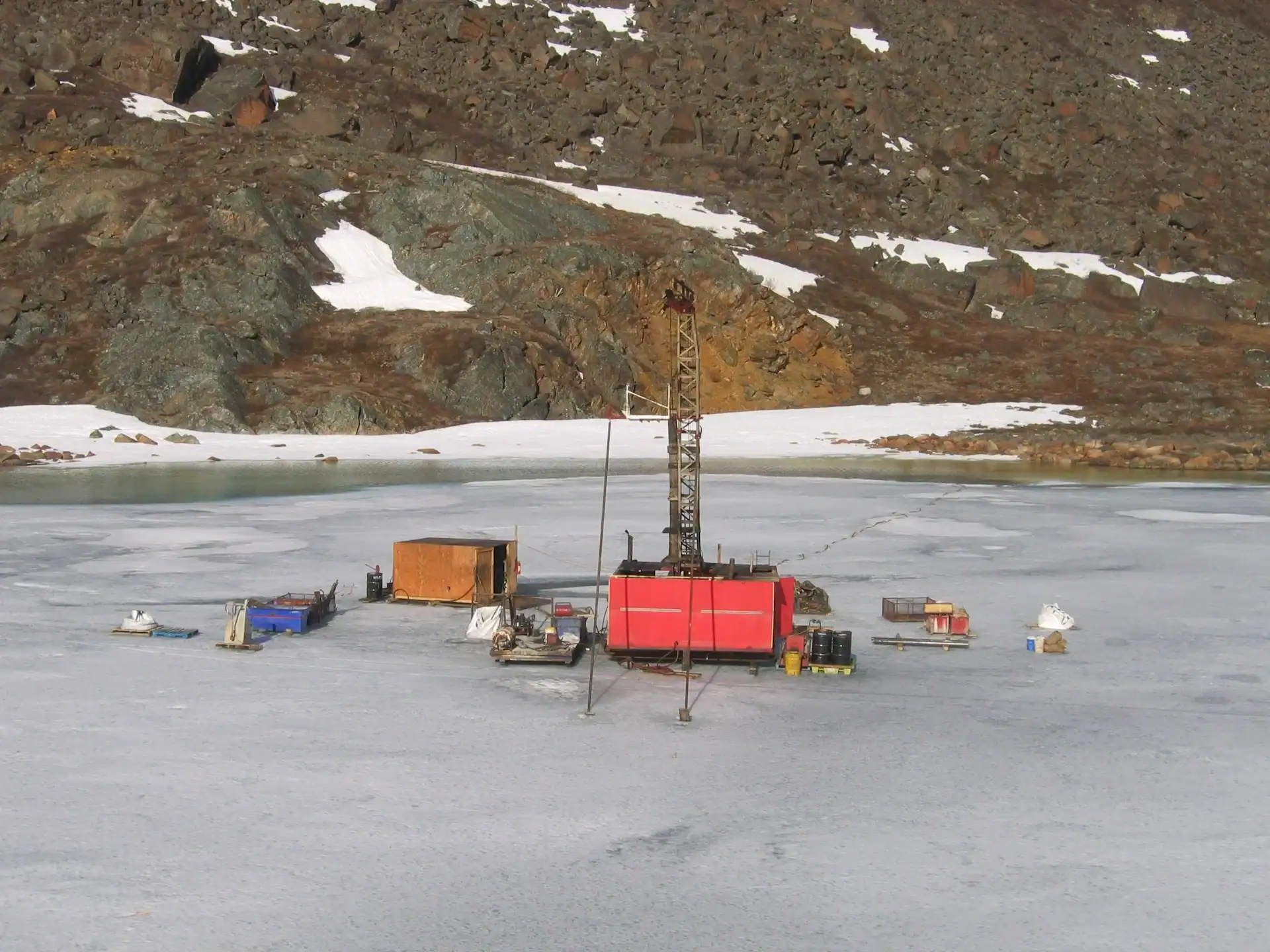 Drilling and exploration support in a remote northern location