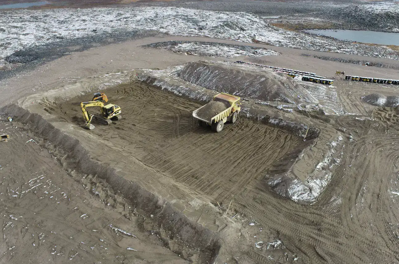 Heavy equipment supporting hands-on project execution